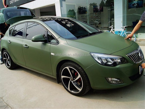 Involucro in vinile per <span class=keywords><strong>auto</strong></span> <span class=keywords><strong>verde</strong></span> militare opaco senza bolle per 1.52m * 28m - Product Image 6