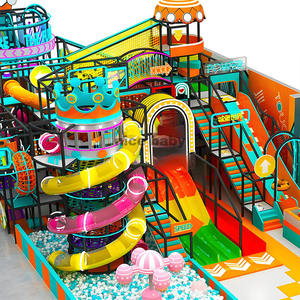 Prix Usine Thème Pays des Bonbons, Zone <span class=keywords><strong>de</strong></span> Jeux <span class=keywords><strong>de</strong></span> Rôle, avec Grand Toboggan, Aire <span class=keywords><strong>de</strong></span> Jeux Intérieure Multi-Niveaux, Centre <span class=keywords><strong>de</strong></span> Divertissement pour Enfants - Product Image 4