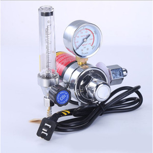 Medidor de CO2, calentador de CO2, reductor de presión de CO2 con calefacción eléctrica, 110V 120W, modelo de exportación. - Product Image 3