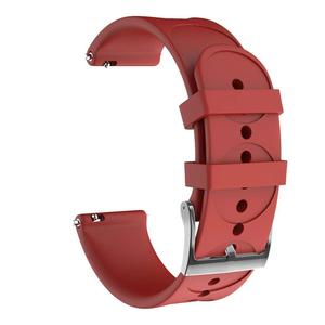 IVANHOE สายอะไหล่20มม. สำหรับ <span class=keywords><strong>SUUNTO</strong></span> 3,สายรัดข้อมือซิลิโคนน้ำหนักเบาสำหรับ Samsung Galaxy Watch 42มม. สำหรับ Garmin - Product Image 3