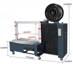 101/201/301 tự động bền bó buộc máy cho thùng <span class=keywords><strong>carton</strong></span> và hộp PP bundling máy đóng đai với biến áp độc lập - Product Image 5