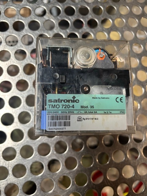 Satronic Oil Burner Control Box | Type: Tmo720-4 Mod Brand New, Original Product with a One-year Warranty