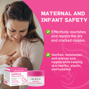 CHIC BEAUTE Crème pour mamelons pour femmes, hydratante naturelle et sûre, marque privée, pour mamelons secs et gercés, pour maman - Product Image 2