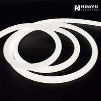 Tira de Luz LED Circular de 360 Grados, D25, Silicona Flexible, IP67, para Decoración de Pilares, Columnas, Troncos de Árboles
