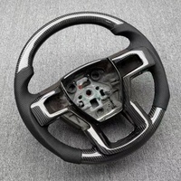 Volant en fibre de carbone véritable pour Ford Ranger Raptor F150, accessoires automobiles pour Ford Ranger, vente en gros et au détail