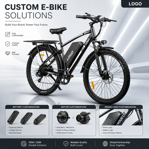 Bicicleta Eléctrica de Carga de 27.5 Pulgadas, 108 km de Autonomía, Batería de Alta Capacidad Personalizable para Servicio de Mensajería, Precio de Fábrica - Product Image 1