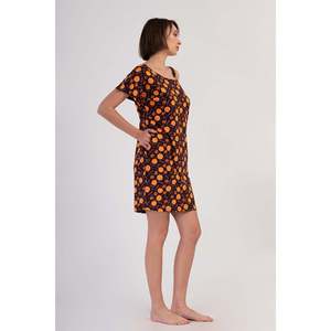 Túnica KADIN LYC SUPREM con cuello kayak, cuello en V, un solo hombro y bolsillos - Naranja - Naranja - Product Image 3