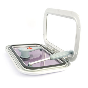 Hanse Marine phụ kiện chất lượng cao nhôm thuyền cửa sổ Acrylic hình chữ nhật boong nở cho thuyền - Product Image 4