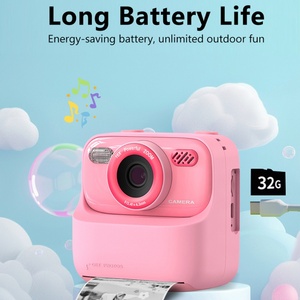 Appareil photo instantané pour enfants, écran IPS 2,4 pouces, batterie 1200 mAh, zoom numérique 16x, utilisation domestique, jeu, musique, impression photo, jouet - Product Image 4