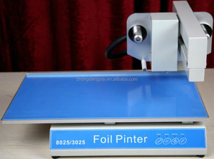 8025 Desktop Semi-automatic Foil <b>Printer</b> Automatic Desktop Digital Foil <b>Printer</b> Machine Hot Foil Stamping Machine - Product Image 2