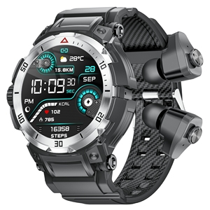 DF EDS GT100pro 2in1 TWS <strong>Earbuds</strong> Smartwatch Wireless <strong>Bluetooth</strong> <strong>Earbuds</strong> Music Play Health Monitoring 50-day Ultra-long Standby - Product Image 2