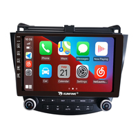 Untuk Honda Accord 2003-2007 Perangkat Headunit 10.1 Inci Double 2 Din Octa-Core Quad Stereo Mobil GPS Navigasi Radio Mobil Android