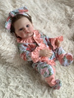 Femme Ours Robot 50cm & Yeux Crafts Thinks Roupa De Bebe Base 7 Paola Reina Silicon Reborn Doll