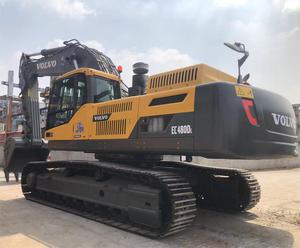 Excavatrice sur chenilles Volvo EC480 d'occasion, d'origine suédoise, grande et robuste, pour l'exploitation minière, les travaux de terrassement et les infrastructures de carrière. - Product Image 1