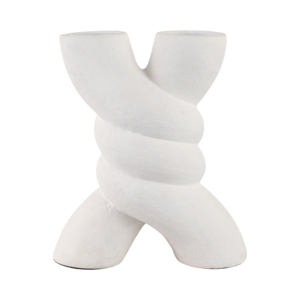 Vaso in Ceramica Intrecciato Scultoreo, Moderno Vaso per Fiori Fatto a Mano per Arredamento Soggiorno e Decorazione Casa - Product Image 4