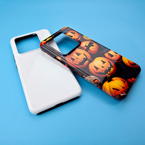 Coque de téléphone 3D 2-en-1 sublimable pour <span class=keywords><strong>Xiaomi</strong></span> Redmi Note 15 14 <span class=keywords><strong>13</strong></span> 12 <span class=keywords><strong>Pro</strong></span> Plus, brillante/mate, vierge pour transfert thermique - Product Image 2