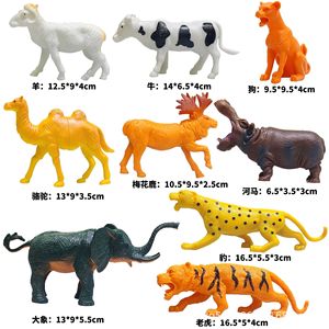 Modelos de Animales Marinos y Dinosaurios Simulados Pintados a Mano, Juego de Juguetes Educativos Científicos para el Desarrollo Cognitivo de Niños - Product Image 2