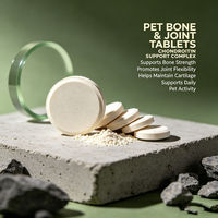 Comprimés de chondroïtine et de glucosamine pour animaux de compagnie, complément osseux et calcique pour chiens et chats