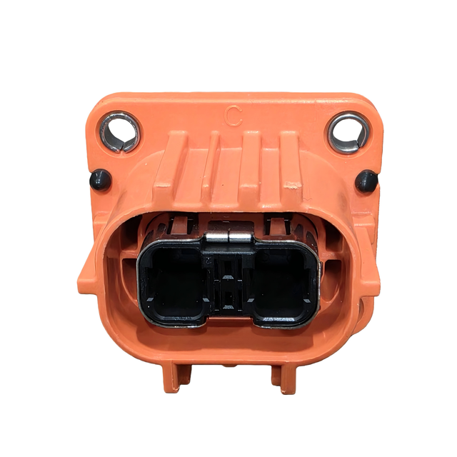 New Energy Vehicle 2 Pin Inverter High Voltage Connector Shielded Sealed IP67 HVIL Powertrain EVH2D-N2ZJ-FC