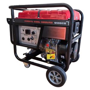 Generador Diésel de Arranque Manual, Motor sin Escobillas de Imán Permanente de 220V, Conjunto de Alta Potencia - Product Image 3