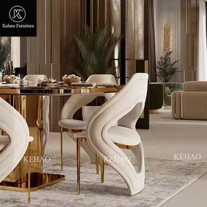 Chaise <span class=keywords><strong>De</strong></span> salle à manger <span class=keywords><strong>de</strong></span> <span class=keywords><strong>luxe</strong></span> moderne en acier inoxydable doré <span class=keywords><strong>de</strong></span> haute qualité chaise <span class=keywords><strong>De</strong></span> velours Sillas <span class=keywords><strong>De</strong></span> Comedor pour villas - Product Image 1