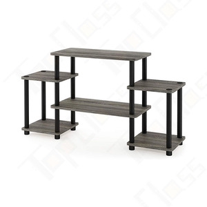 New Design Modern TV Cabinet Living Room Wooden Furniture Wood With Metal Frame TV Display Stand