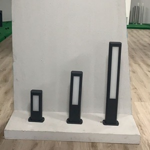 Luminaria Exterior de Aluminio de Diseño Moderno y Personalizado, Lámpara Decorativa para Camino de Entrada, Lámpara de Jardín, Luz de Bolardo LED de 12W - Product Image 2