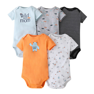 Paquete de 5 Bodys para Bebé Baratos, Ropa para Niños Pequeños, Ropa para Recién Nacidos, Ropa para Niños - Product Image 5