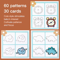 Jouets éducatifs inspirés de Montessori, unisexe, dessin étape par étape pour 2-4 et 5-7 ans, jeu intéressant pour tous les âges
