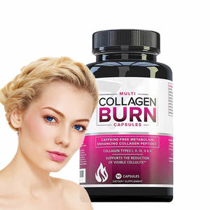 WELLBODY OEM/ODM Label pribadi pasokan pabrik Halal alami organik anti-penuaan kapsul kolagen untuk perawatan kulit kecantikan wanita - Product Image 1