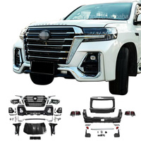 Kit carrosserie complet pour Toyota LC200 (2008-2021) : pare-chocs avant et arrière, calandre, feux, spoiler, diffuseur