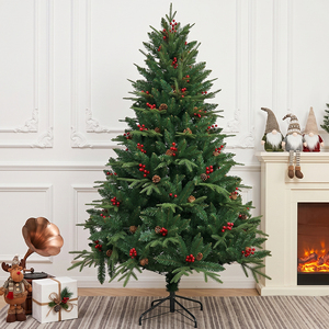 Árbol <span class=keywords><strong>de</strong></span> <span class=keywords><strong>Navidad</strong></span> Verde <span class=keywords><strong>de</strong></span> PVC Ultrafino <span class=keywords><strong>de</strong></span> 180 cm, Árbol <span class=keywords><strong>de</strong></span> <span class=keywords><strong>Navidad</strong></span> <span class=keywords><strong>de</strong></span> Esquina Ultrafino para Apartamento - Product Image 1