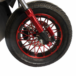 Moto puissante 1500W pour adultes, haute vitesse, livraison gratuite, 72V, cadre en acier, autonomie de 60 km par charge, intégrée - Product Image 3