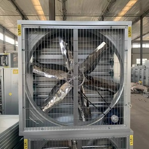 Ventilador Extractor de Aire de Láminas Radiales de Alta Resistencia con Transmisión por Correa, Silencioso, para Uso en Avicultura, en Venta - Product Image 2