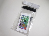 Sac étanche universel pour téléphone portable avec écran tactile, adapté à la natation et aux sources chaudes, transparent, pour iPhone