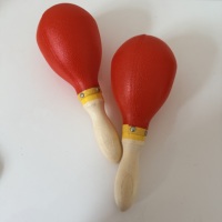 China Factory Direct 10-Inch Plastic Baby Maracas Hot Sale Kids' Toy