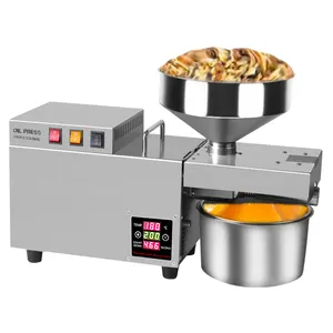 Oil Press Machine Soybean Peanut Sunflower Cotton Seed Oil Pressing Machine Extraction Automatic Machine New Product 2020 20