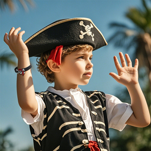 En gros Pas Cher Enfants Personnalisé Étanche Imprimé Noir Buccaneers Silicone Bracelets Pirate Créatif Promotionnel - Product Image 6