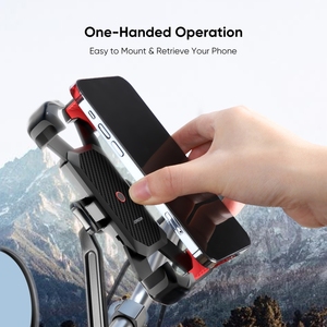 High Quality Motorcycle Bike Bicycle Cell Phone Holder Motorcycle Mobile Phone Mount Holder - Product Image 1