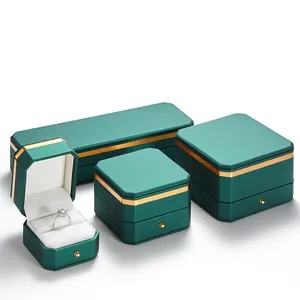 Wholesale fancy octagonal jewellery gift storage box engagement ring necklace bangle bracelet jewelry plastic jewelry packaging