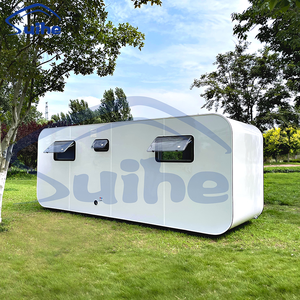 <span class=keywords><strong>Casa</strong></span> Prefabricada de Acero de 20 pies, Estilo Apple Cabin, con Diseño Moderno, Opciones de Oficina, <span class=keywords><strong>Casa</strong></span> de Campo y Taller, Construcción con Panel Sándwich - Product Image 6