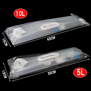 <span class=keywords><strong>Bolsa</strong></span> <span class=keywords><strong>de</strong></span> <span class=keywords><strong>Agua</strong></span> Plegable Portátil para Camping y Senderismo, Gran Capacidad <span class=keywords><strong>de</strong></span> 5 Litros con Válvula para <span class=keywords><strong>Agua</strong></span>, Leche y Bebidas, Disponible en Stock - Product Image 4