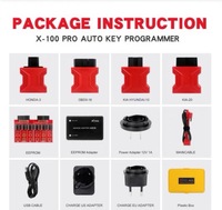 Programador de llave automática X100 Pro2/escáner de ajuste de calibración/Ajuste de kilometraje X100 PRO OBD2 lector de código