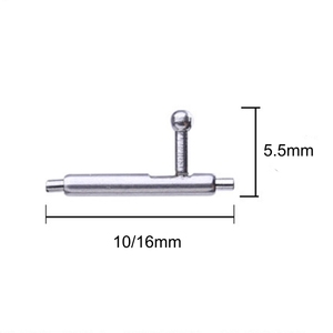 Barres à ressort à dégagement rapide en acier inoxydable 304, durables, diamètre 1,5 mm, longueur 10 mm, hauteur 5,5 mm, tête <span class=keywords><strong>ronde</strong></span> - Product Image 2
