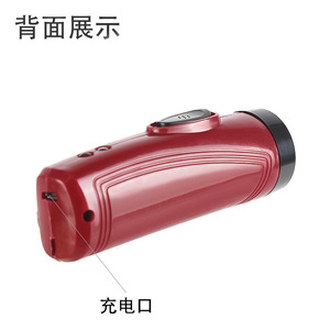 กอล์ฟเอนไฟฉายแบบชาร์จไฟได้ SD-8670 ไฟ LED UV ใช้ในกรณีฉุกเฉิน ชาร์จผ่าน USB ตัวเครื่องทำจากพลาสติก - Product Image 2