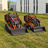 Chargeuse compacte sur chenilles Antspower avec chenilles en caoutchouc pour les travaux agricoles, les vergers, les jardins et les chantiers de construction