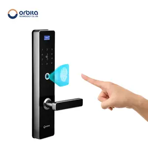 Kunci Pintu Antomatik Canggih Pabrik Kontrol Akses Biometrik Tuya Elektronik Kunci Ble Pintar