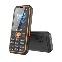 Téléphones mobiles GSM 2,8 pouces 12000 mAh Double carte SIM en veille Téléphone robuste à clavier 2G Téléphone à fonctions avec fonction de banque d'alimentation