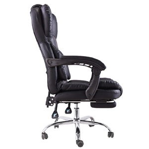 Chaise <span class=keywords><strong>de</strong></span> <span class=keywords><strong>bureau</strong></span> ergonomique <span class=keywords><strong>de</strong></span> direction, dossier haut, en similicuir, pivotante, inclinable et réglable – Nouveauté - Product Image 6
