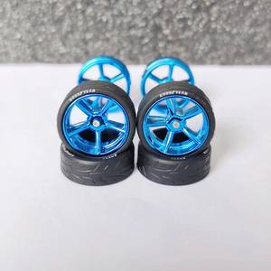 1:64 Chrome <strong>Wheels</strong> 10mm Scale Model Diecast Cars Bearing 12mm Rubber <strong>Wheels</strong> and Tires Elite 9.8mm 1/64 <strong>Hot</strong> Sale <strong>Wheels</strong> <strong>Diorama</strong> - Product Image 5